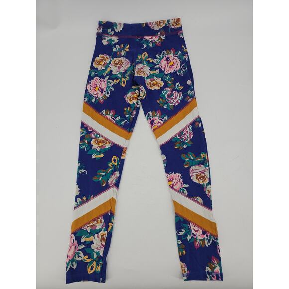 435 by matilda Jane Blue Floral Leggings Girls Size 12 Tween Southern 3483 - Picture 2 of 6